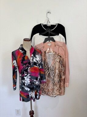 Bundle of 5 Calvin Klein Size Small Tops